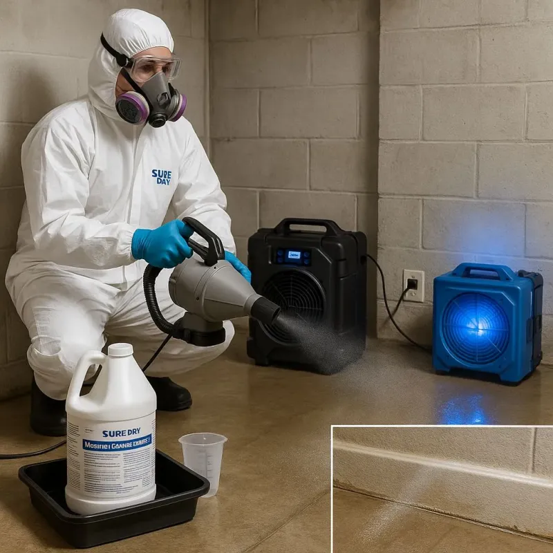 Sanitization and Odor Removal process in Wrightsville Beach, NC