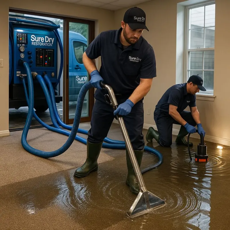 Water Extraction and Removal process in Wrightsville Beach, NC